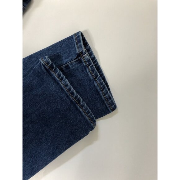 Armani Jeans AJ J29 Slim 29x34 Blue Denim Jeans Button Fly Stretch - Picture 4 of 8